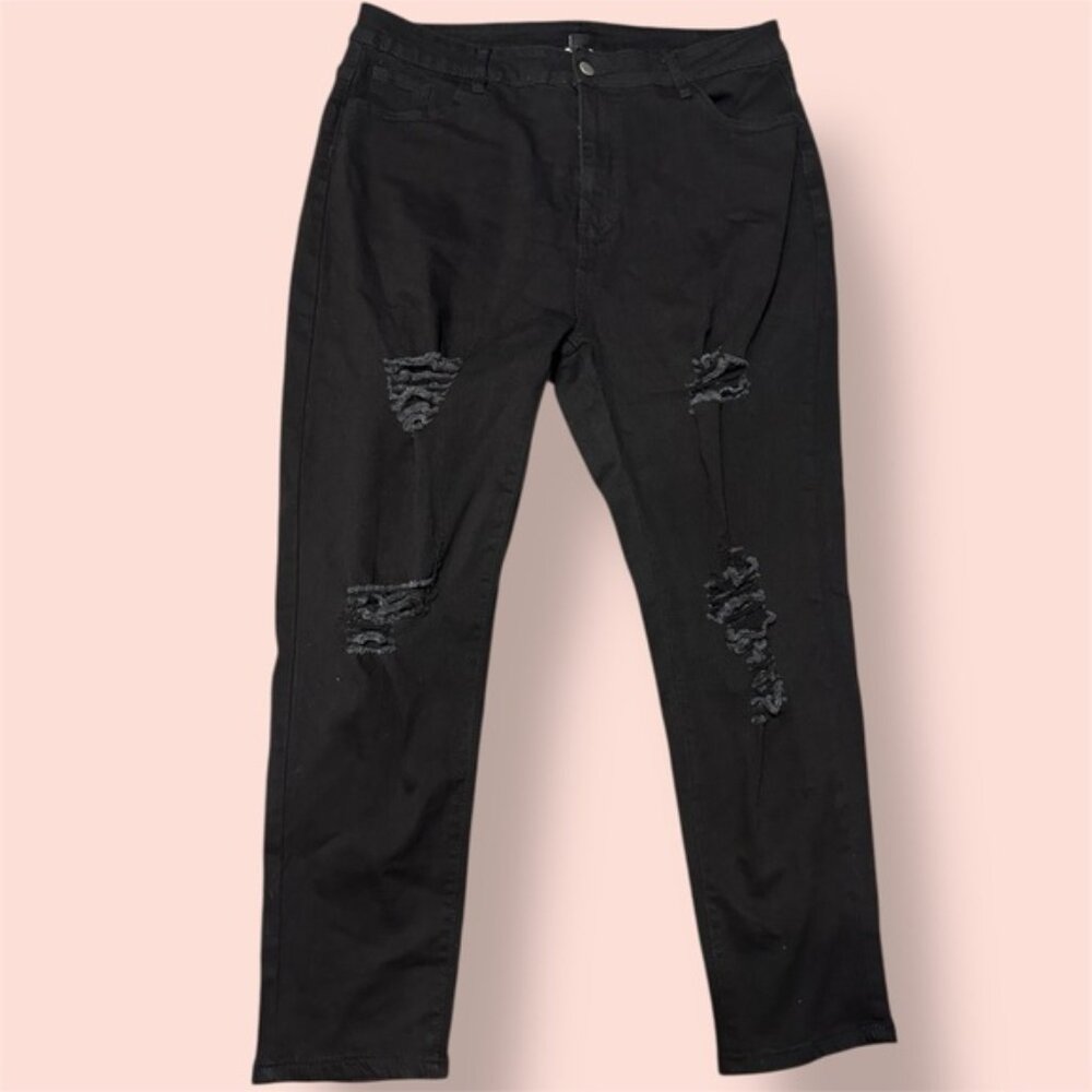 Women’s black jeans size 18